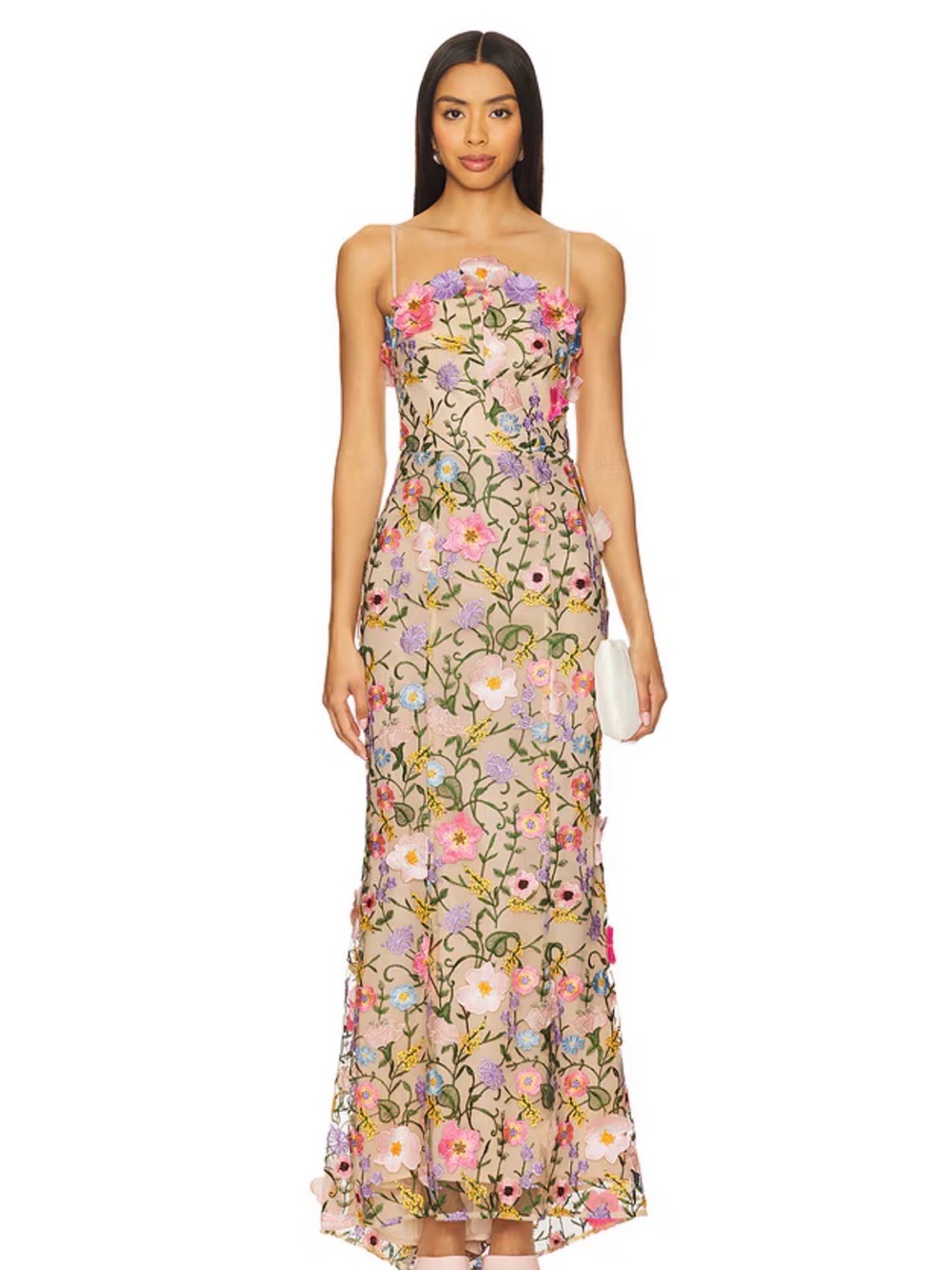 ELLIATT Nydia Gown in Multi Floral - Picture 4 of 5